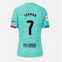 Barcelona Ferran Torres #7 Tredjedrakt Dame 2023-24 Kortermet